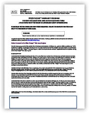 Patient Declarations and Authorizations Forms