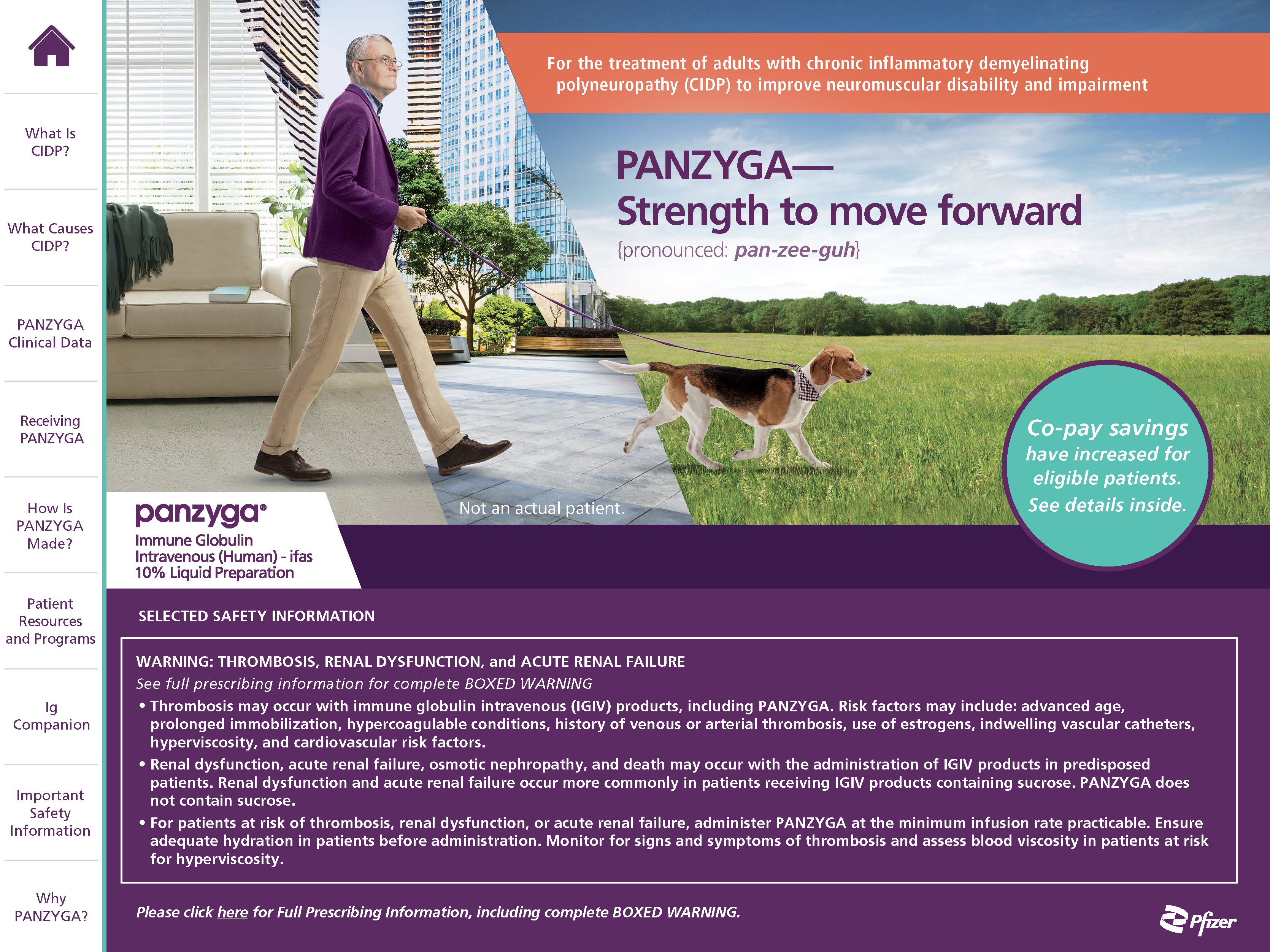 PANZYGA CIDP brochure image